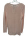J. McLaughlin Size M Light Pink Cotton Blend V Neck Open Knit Sweater Light Pink / M