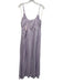 Trina Turk Size Medium Lilac Purple Rayon Spaghetti Strap Pintuck Gathered Dress Lilac Purple / Medium