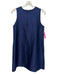 Tuckernuck Size XS Navy Blue Rayon Blend Sleeveless Darted Satin Dress Navy Blue / XS
