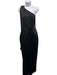 Rasario Size 42 Black Polyester Blend Sleeveless Satin Bow Detail Open Back Gown Black / 42