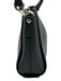 MCM Dark Slate Blue Saffiano Leather Zip Top Silver Tone Hardware Shoulder Bag Dark Slate Blue