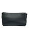 MCM Dark Slate Blue Saffiano Leather Zip Top Silver Tone Hardware Shoulder Bag Dark Slate Blue