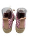 Manebi Shoe Size 38 Pink, Beige & White textile upper Bandana Print Espadrille Pink, Beige & White / 38