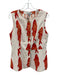 Never Fully Dressed Size 8 White, Red, Yellow Cotton Sleeveless Fish Dress White, Red, Yellow / 8