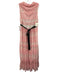 Philosophy di Lorenzo Serafini Size 6 White, Pink & Black Polyester Blend Dress White, Pink & Black / 6