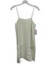 Rodebjer Size S Mint Green Viscose Blend Spaghetti Strap Textured Back Zip Dress Mint Green / S