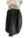 Alexandre Vauthier Size 36 Cream White & Black Polyester Blend Sequined Dress Cream White & Black / 36