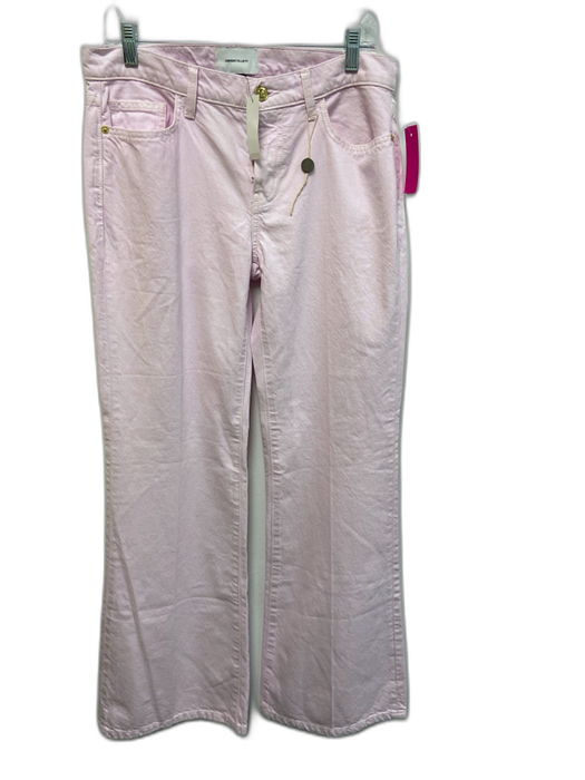 Current/Elliot Size 29 Light Pink Cotton Denim 5 Pocket Button & Zip Fly Jeans Light Pink / 29