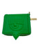 Chiara Ferragni Green & Pink PU Leather Snap Button Closure Flap Eye Wallets Green & Pink