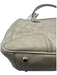 Gucci Cream Beige Leather Guccissima Bow Detail Zip Top Shoulder Bag Cream Beige