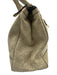 Gucci Cream Beige Leather Guccissima Bow Detail Zip Top Shoulder Bag Cream Beige
