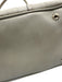 Gucci Cream Beige Leather Guccissima Bow Detail Zip Top Shoulder Bag Cream Beige