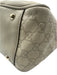 Gucci Cream Beige Leather Guccissima Bow Detail Zip Top Shoulder Bag Cream Beige