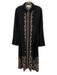 Cleobella Size S Black, Cream & Brown Print Cotton & Linen Long Sleeve Dress Black, Cream & Brown Print / S