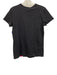 Love Moschino Size 6 Black, Pink & White Cotton Graphic Stripe Detail Top Black, Pink & White / 6