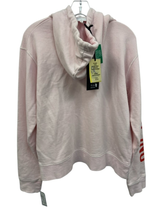 Dsquared2 Size XXS Pink & Multi Cotton Long Sleeve Graphic Hoodie Sweater Pink & Multi / XXS