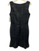 Tory Burch Size 6 Navy Blue Acrylic Blend Sleeveless Boucle Princess Seams Dress Navy Blue / 6