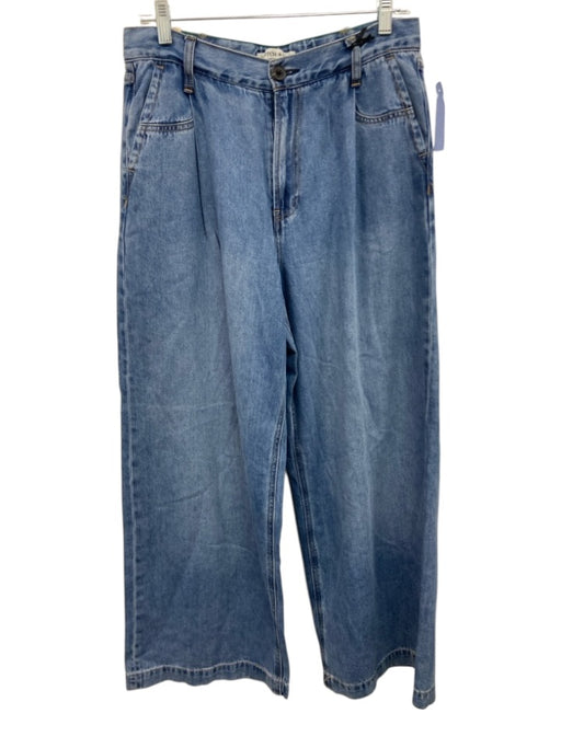 Scotch & Soda Size 8/29 Medium Wash Cotton Denim High Rise Pleated Jeans Medium Wash / 8/29