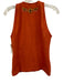 Philosophy di Alberta Ferretti Size 8 Orange & Multi Cotton Blend Sleeveless Top Orange & Multi / 8