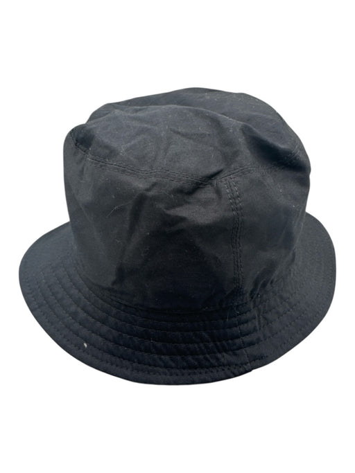 Dolce & Gabbana Navy Blue Cotton Plaid Bucket Hat Navy Blue / 57