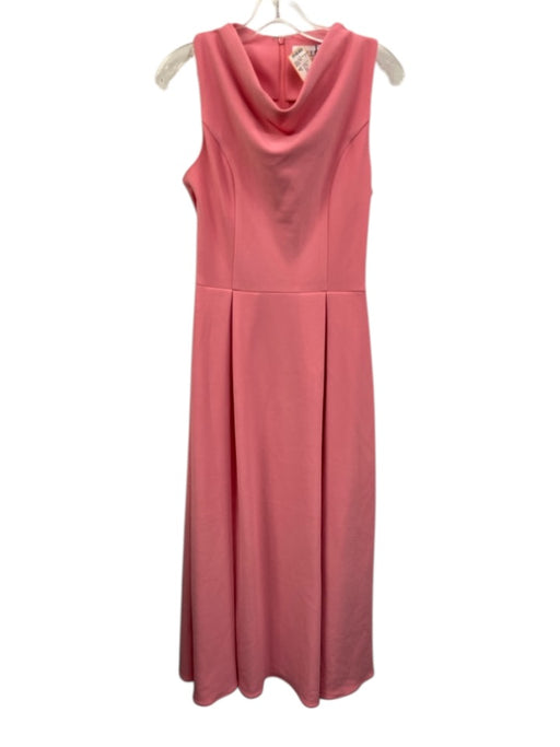 Elliatt Size M Bubblegum Pink Polyester Blend Sleeveless Boat Neck Dress Bubblegum Pink / M