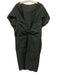 Marni Size 40 Gray Cotton Blend Sleeveless V Back Gathered Back Below knee Dress Gray / 40