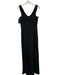 Emporio Armani Size 40 Black Wool Blend Sleeveless Gown Black / 40