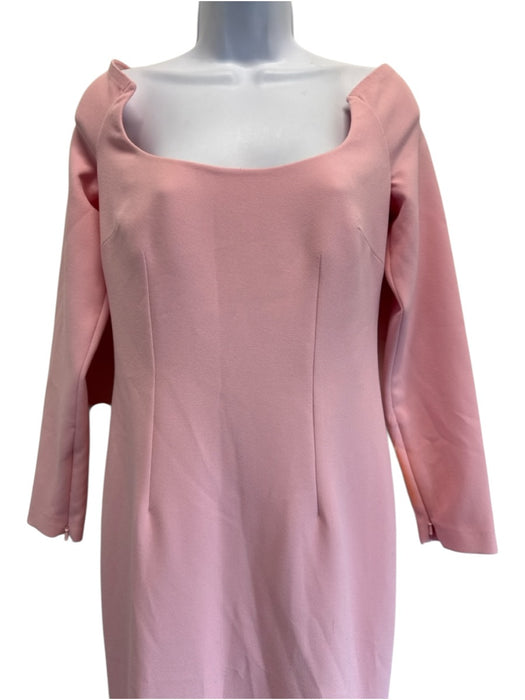 Safiyaa Size 8 Light Pink Missing Fabric Tag 3/4 Sleeve Off Shoulder Gown Light Pink / 8