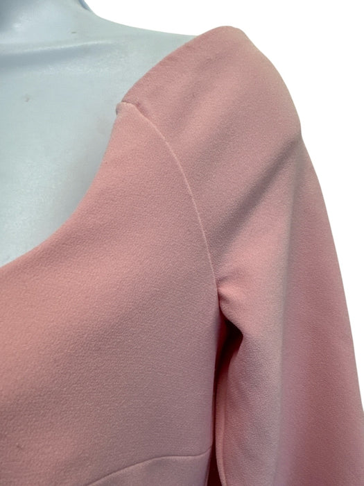Safiyaa Size 8 Light Pink Missing Fabric Tag 3/4 Sleeve Off Shoulder Gown Light Pink / 8