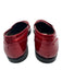 Boemos Shoe Size 38 Red Patent Leather Metallic Driver Loafers Red / 38