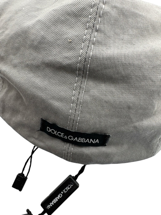 Dolce & Gabbana Gray Cotton Cap Hat Gray / 57
