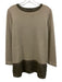 Ferragamo Size Est Size L Beige Wool Long Sleeve Knit Vintage Sweater Beige / Est Size L