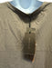 Bottega Veneta Size 52 Taupe Brown Cotton Blend Short Sleeve T-Shirt Dress Dress Taupe Brown / 52