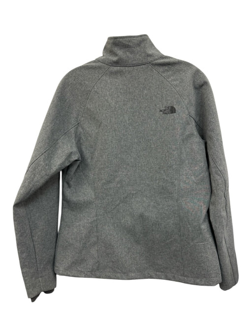 North Face Size Medium Gray Zip Up Fleece Lined Jacket Gray / Medium