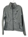 North Face Size Medium Gray Zip Up Fleece Lined Jacket Gray / Medium