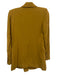 Sonia Rykiel Size 36 Olive Brown Viscose Blend Double Breast Long Sleeve Jacket Olive Brown / 36
