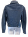 Moschino Jeans Size S/6 Blue Cotton Blend Denim Sequin Vintage Pant Set Blue / S/6