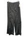 Max Mara Size 12 Gray Cotton Blend Straight Leg Pants Gray / 12