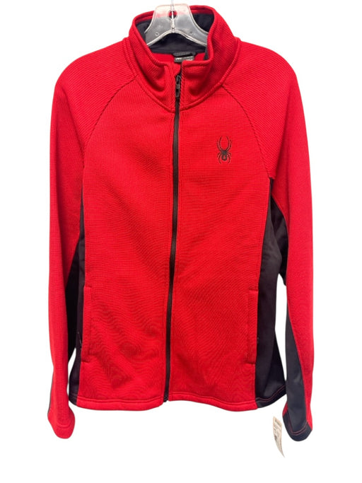 Spyder Size M Red & Black Zip Up Jacket Red & Black / M