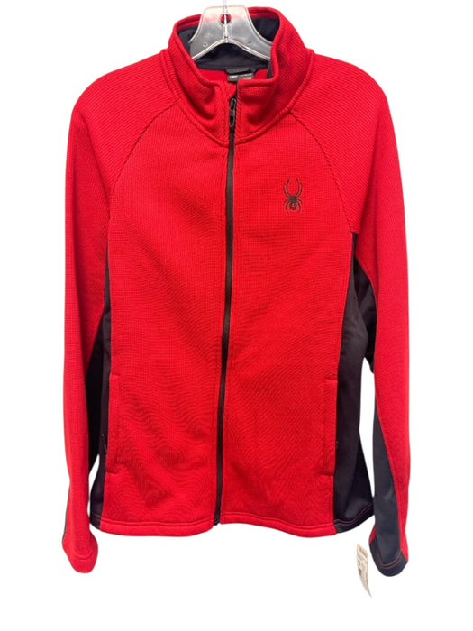 Spyder Size M Red & Black Zip Up Jacket Red & Black / M