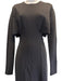 Givenchy Size Medium Black Viscose Blend Cut Out Long Sleeve Back Zip Dress Black / Medium