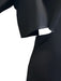 Givenchy Size Medium Black Viscose Blend Cut Out Long Sleeve Back Zip Dress Black / Medium