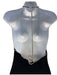 Galvan London Size Large Black Viscose Blend Rhinestone Halter Body Con Gown Black / Large