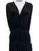 Givenchy Size 38 Black & Green Viscose Sleeveless Colorblock Dress Black & Green / 38