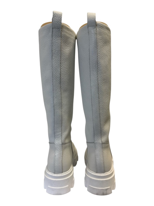 GIA X Pernille Teisbaek Shoe Size 38 White Leather Rubber Sole Knee High Boots White / 38