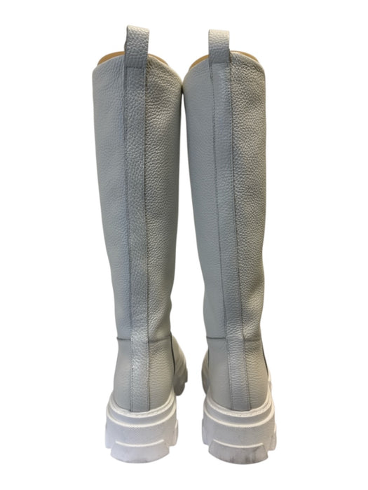 GIA X Pernille Teisbaek Shoe Size 38 White Leather Rubber Sole Knee High Boots White / 38