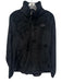 The North Face Size L Black Polyester 1/2 Zip Fuzzy high neck Athleisure Jacket Black / L