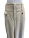 Brunello Cucinelli Size 6 Khaki Beige Cotton Blend High Rise Pintuck Front Pants Khaki Beige / 6