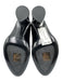Opening Ceremony Shoe Size 38 Black & Silver Leather Upper Patent Ankle Boots Black & Silver / 38