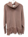 N.O.W. Andrea Rosati Cashmere Size M Dusty Pink Cashmere Knit Turtleneck Sweater Dusty Pink / M